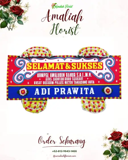 Papan Bunga Ucapan Selamat Palibelo