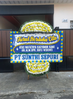 Papan Bunga Duka di Palibelo